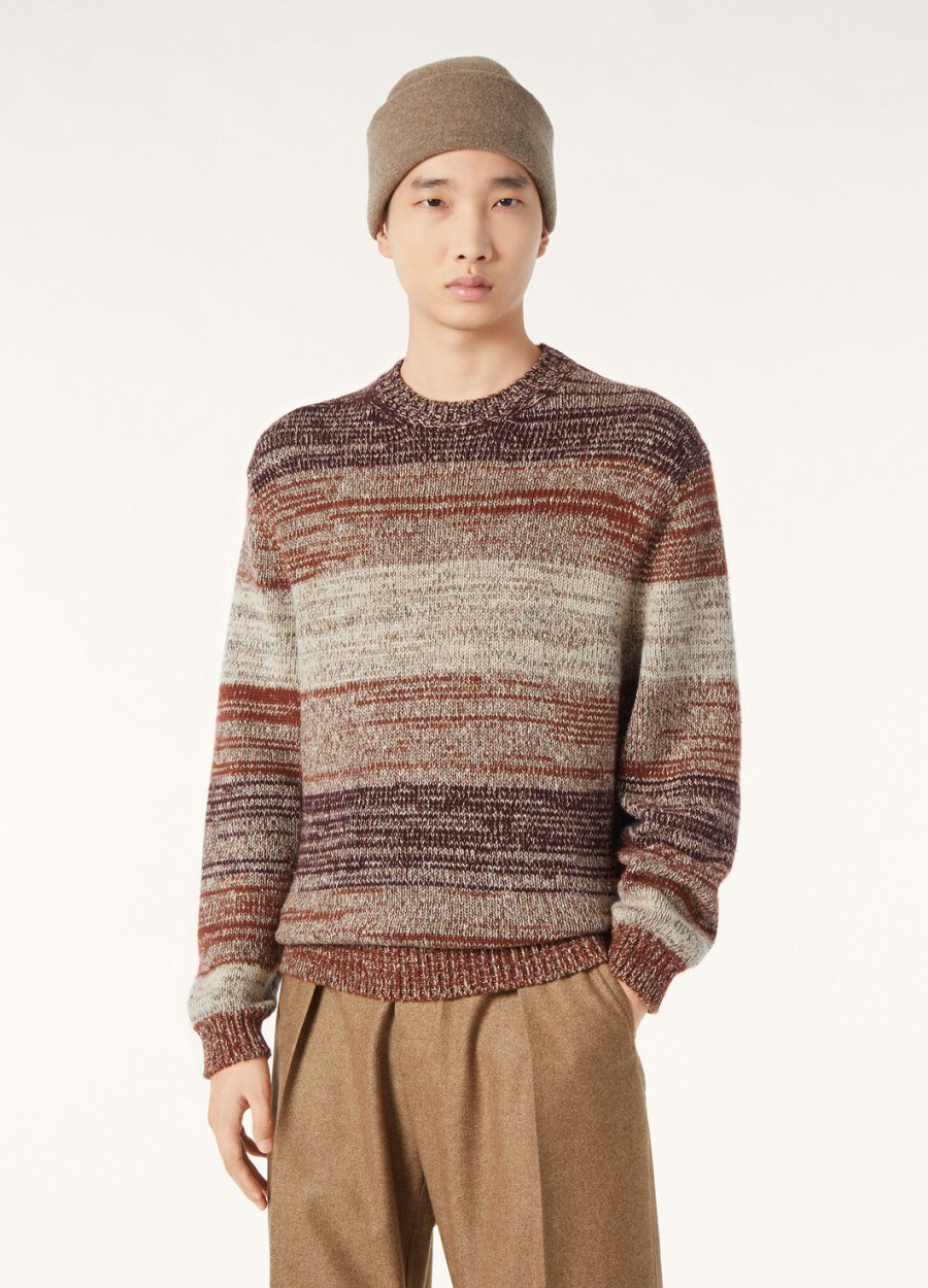 ispra crewneck silk cashmere kashanutmegboysenberry