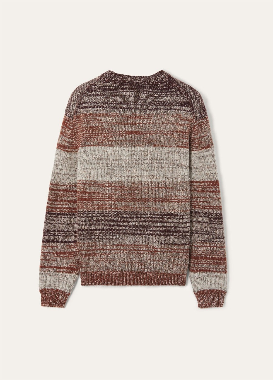 ispra crewneck silk cashmere kashanutmegboysenberry