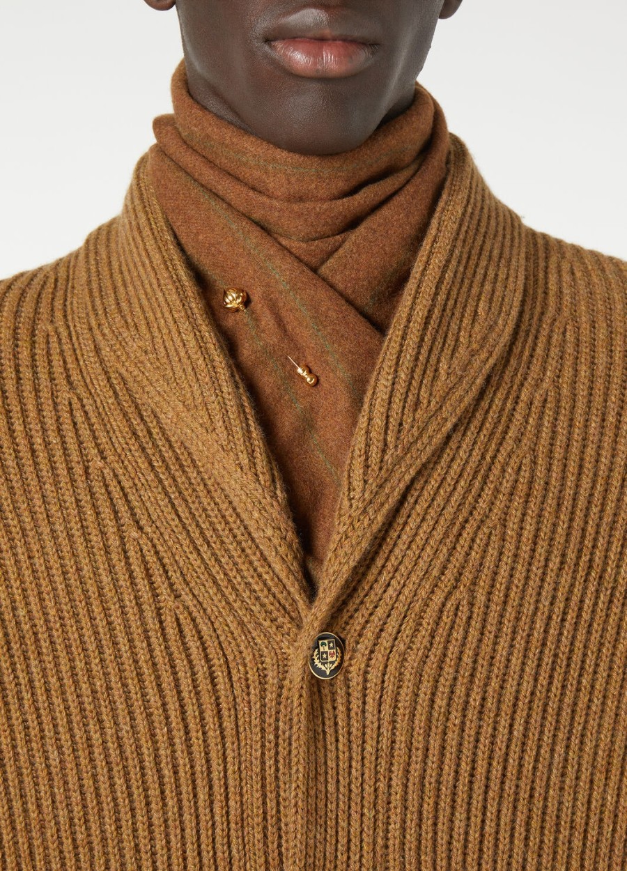 kardigan fobello baby cashmere camel oasis melange