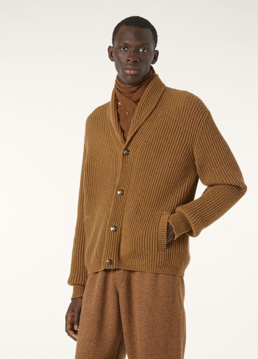kardigan fobello baby cashmere camel oasis melange