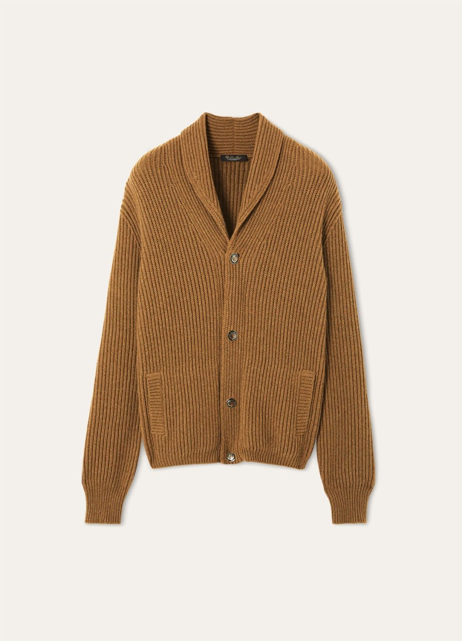 kardigan fobello baby cashmere camel oasis melange