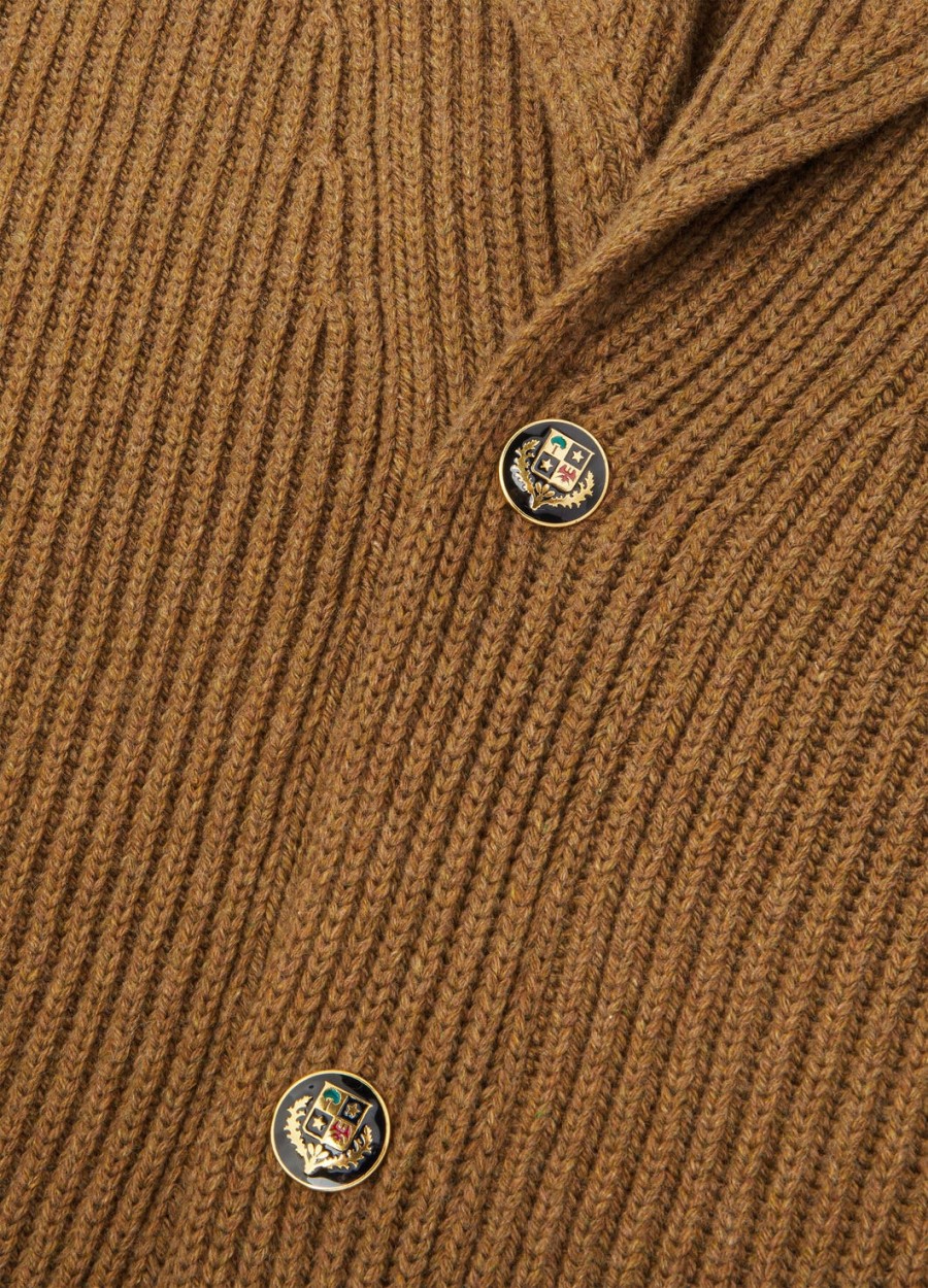 kardigan fobello baby cashmere camel oasis melange