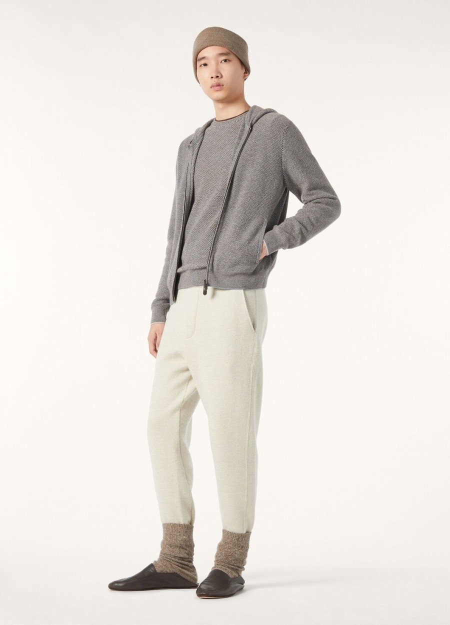 kurtka bomberka z kapturem varallo baby cashmere waves on the cliff