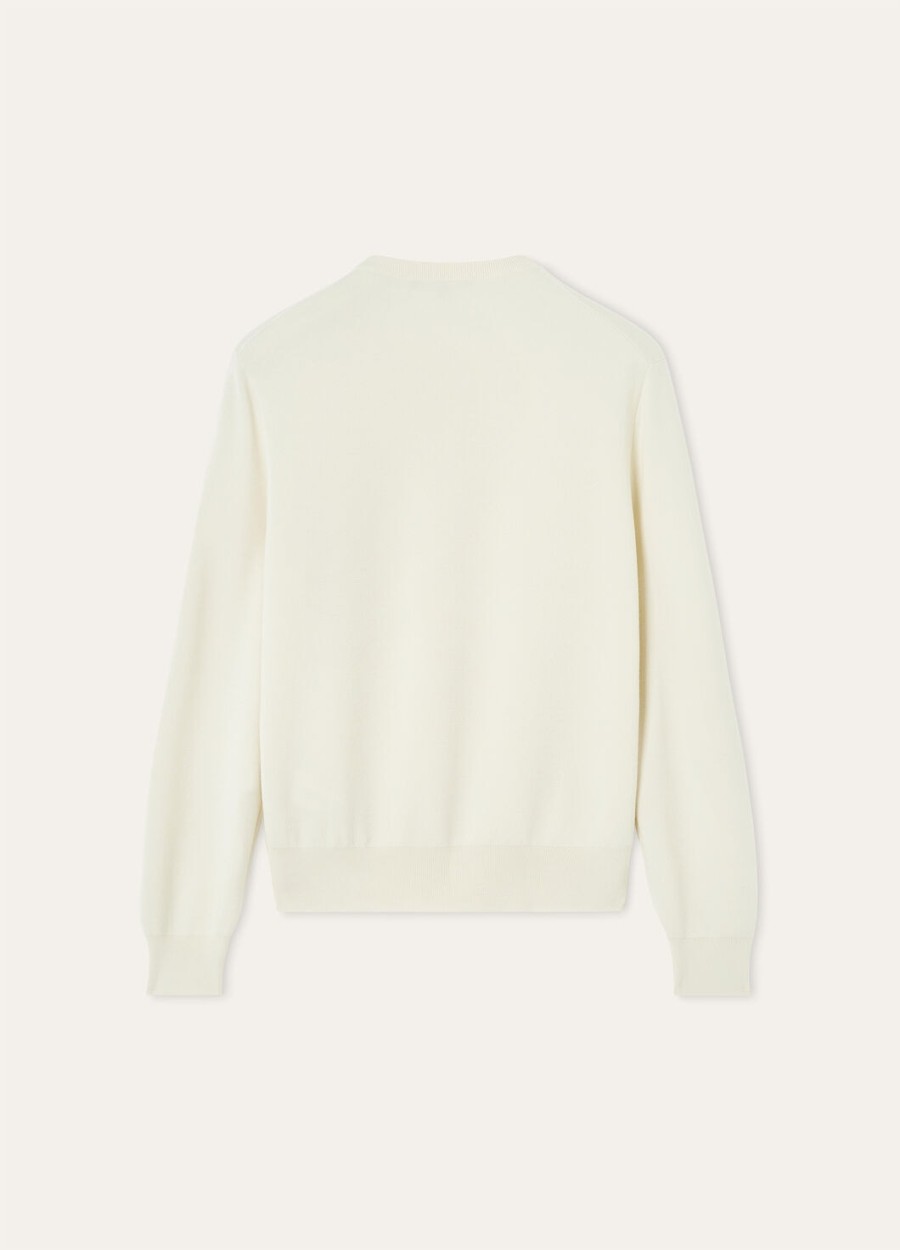 empire the gift of kings bluza z okrągłym dekoltem wish wool nougat
