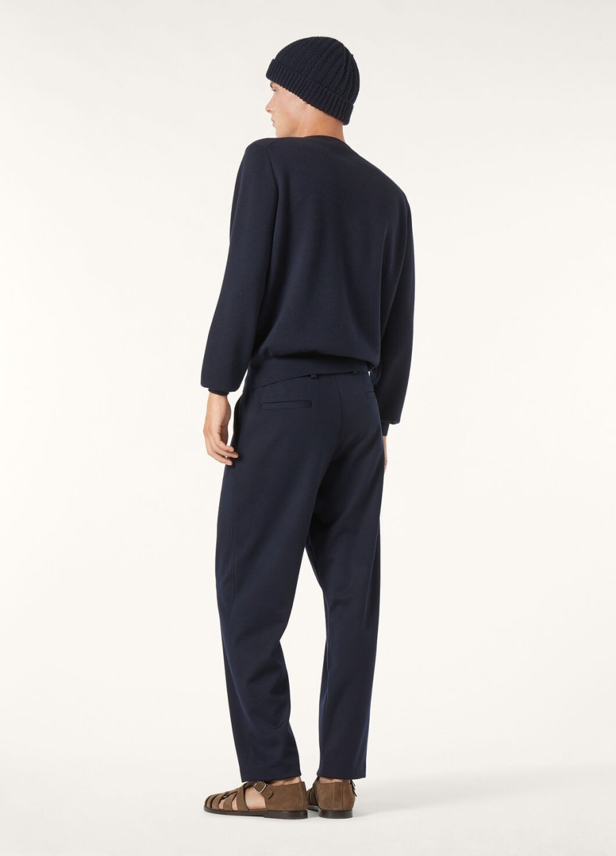 empire the gift of kings bluza z okrągłym dekoltem wish navy wool