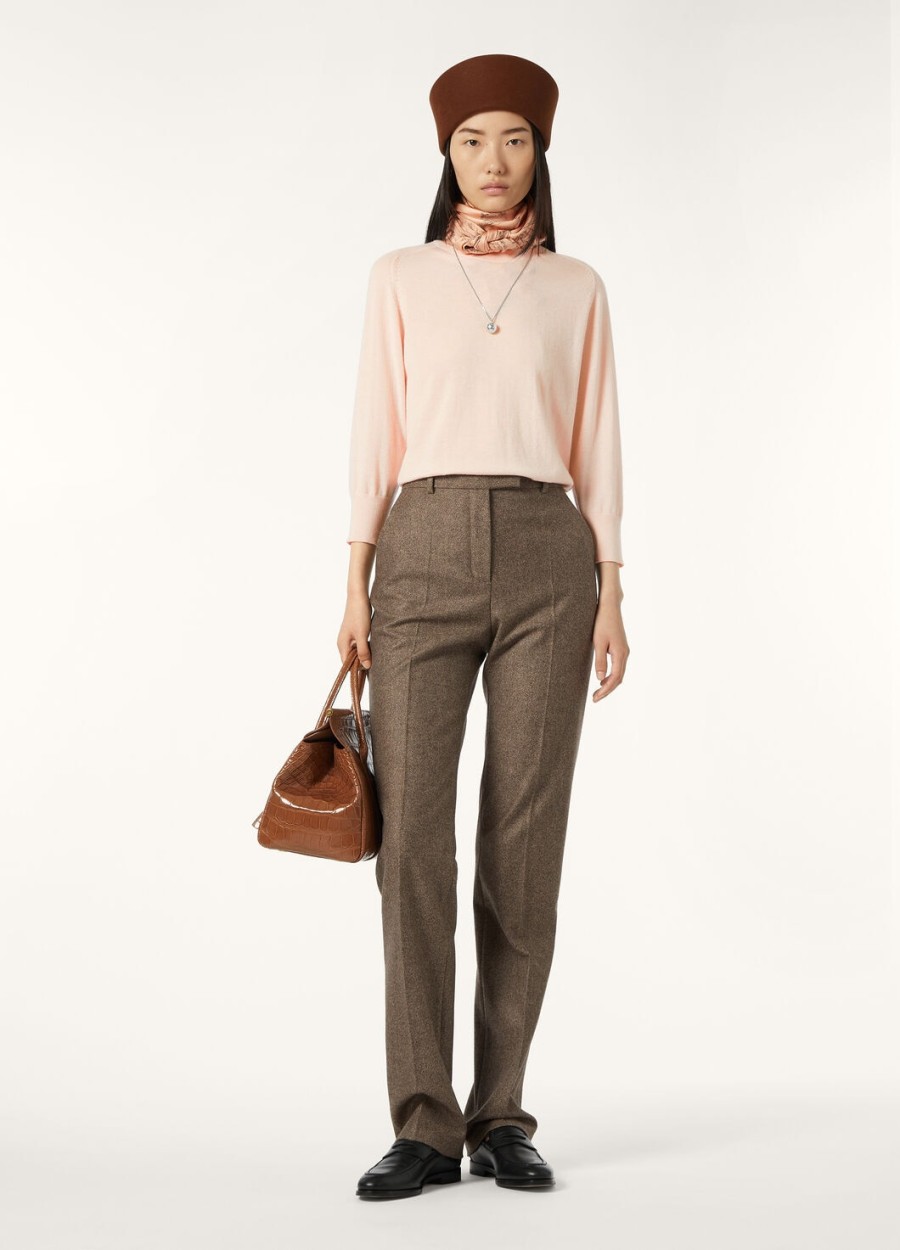 piuma crewneck cashmere soft pinkish