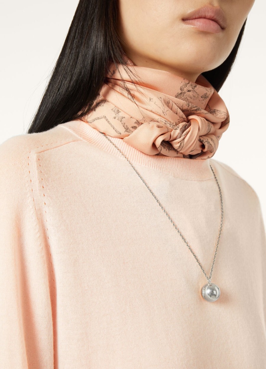 piuma crewneck cashmere soft pinkish