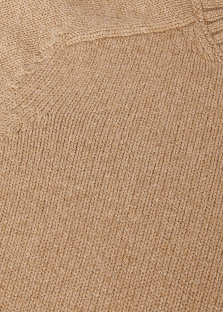 parksville bluza z okrągłym dekoltem baby cashmere golden wheat melange