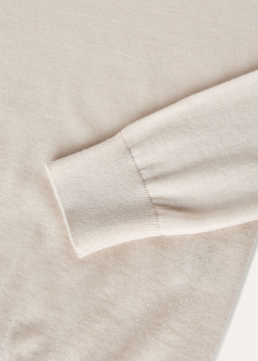 neo piuma turtleneck cashmere tapioca