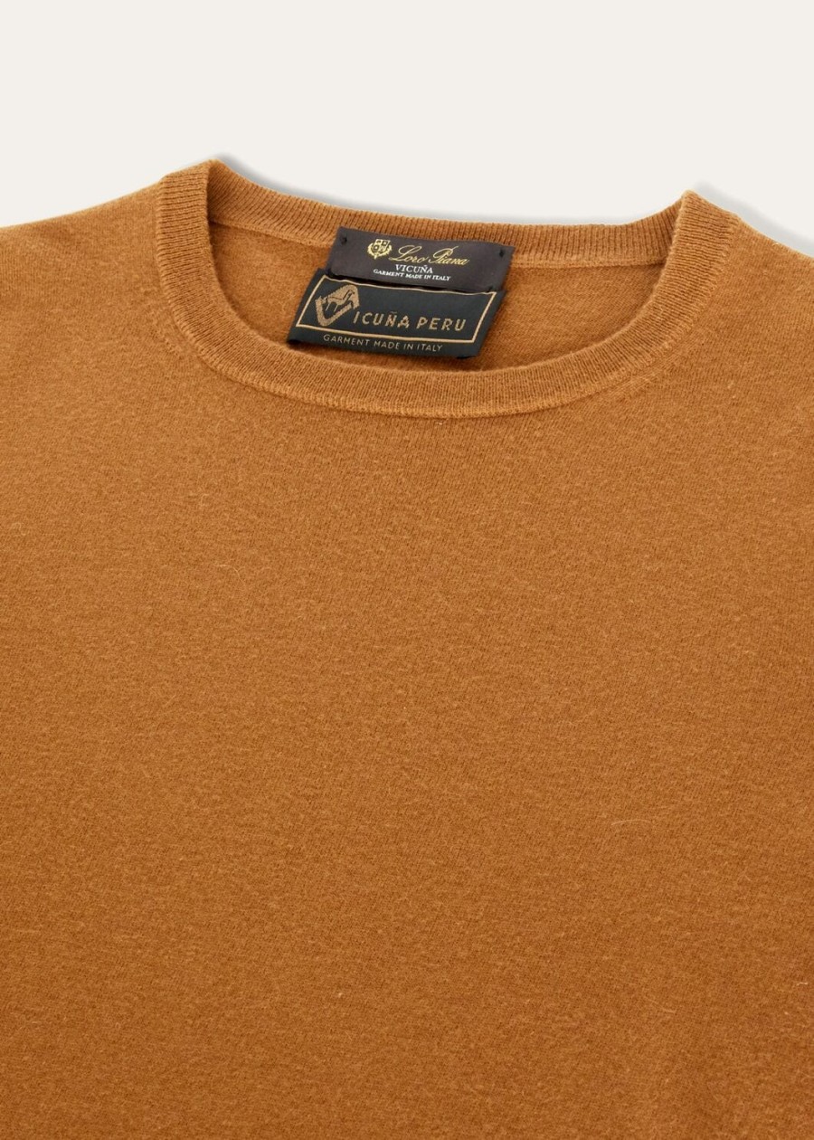 crewneck vicuña naturalna ciemna wigonia