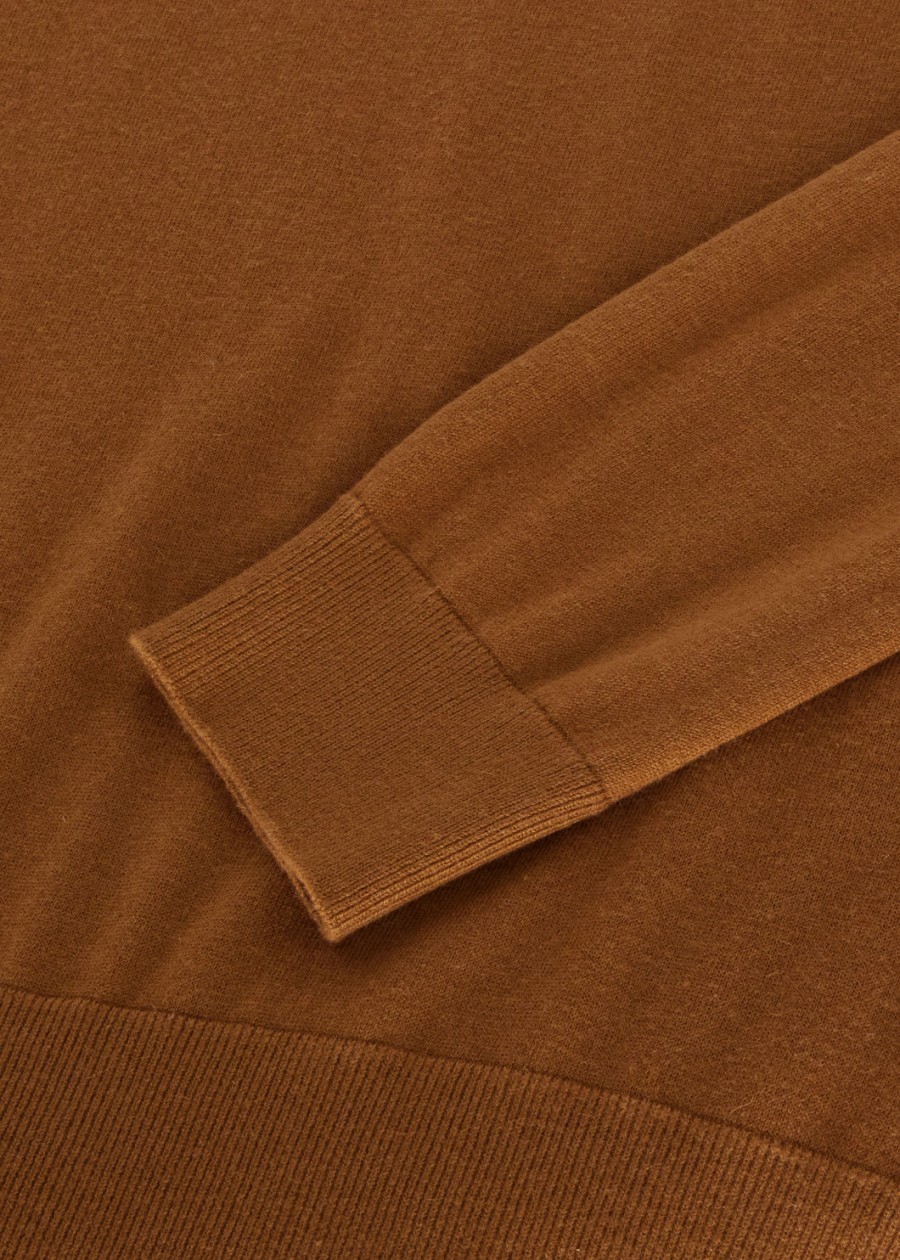 crewneck vicuña naturalna ciemna wigonia