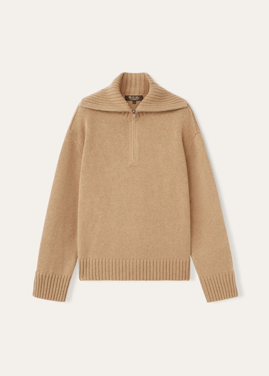 sweter parksville baby cashmere w kolorze golden wheat melange