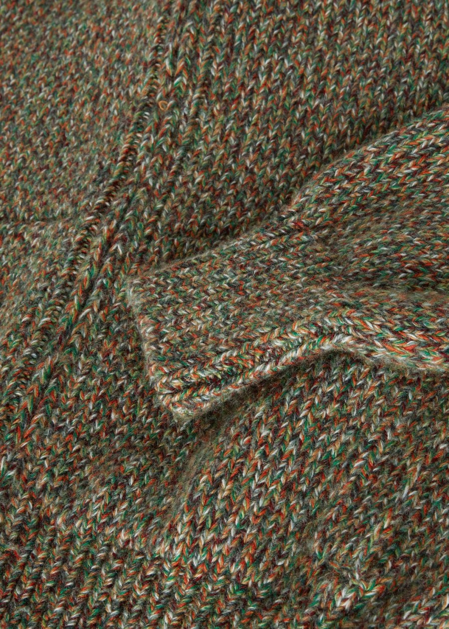 bellamonte cashmere bomber summer green