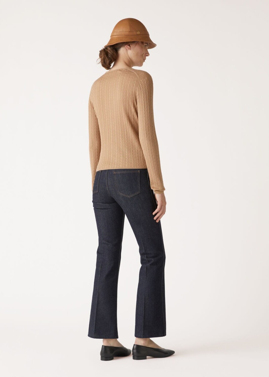 kardigan rimella cashmere silk gobi dunes
