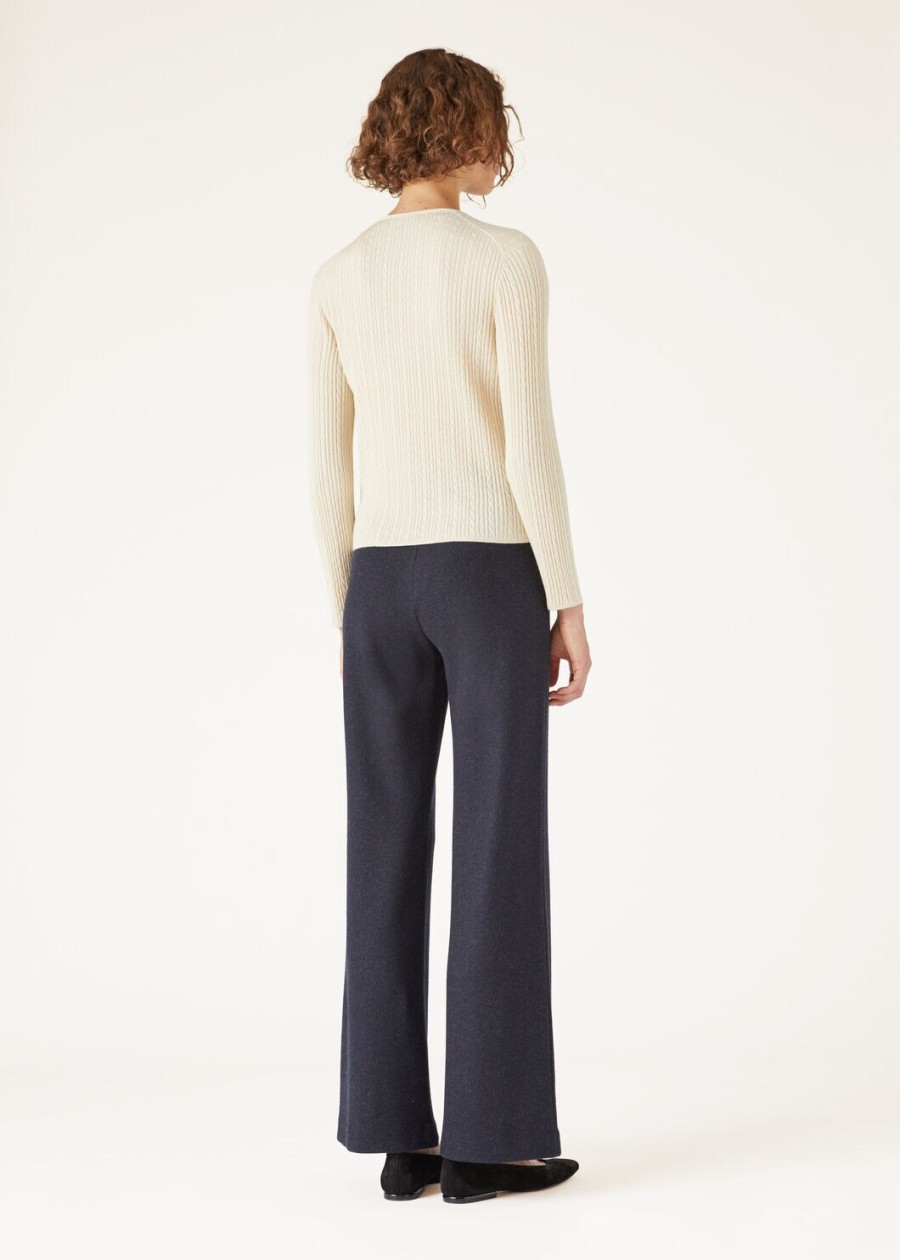 kardigan rimella cream cashmere cashmere