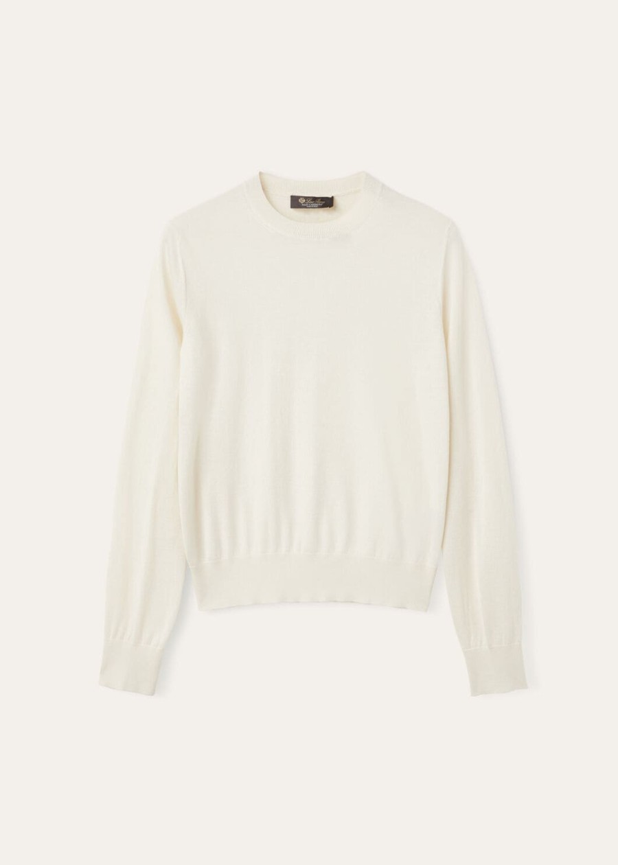 jubilee bluza z okrągłym dekoltem baby cashmere pure jubilee