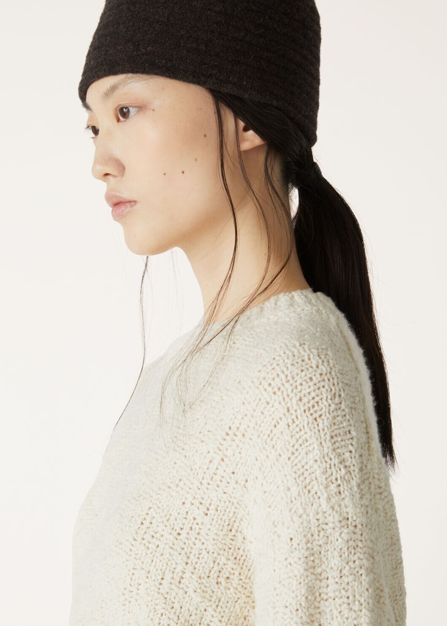 folecchio crewneck nougat silk cashmere