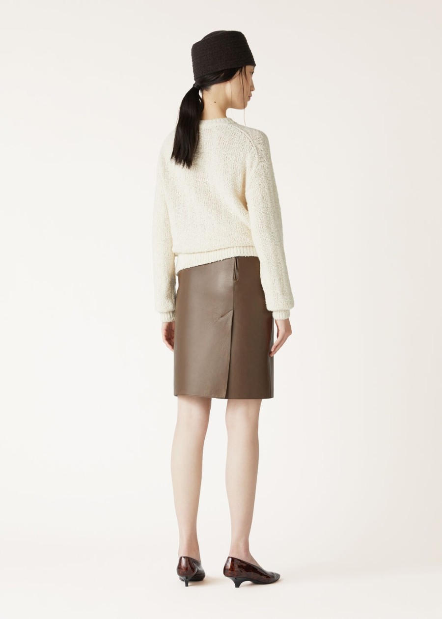 folecchio crewneck nougat silk cashmere