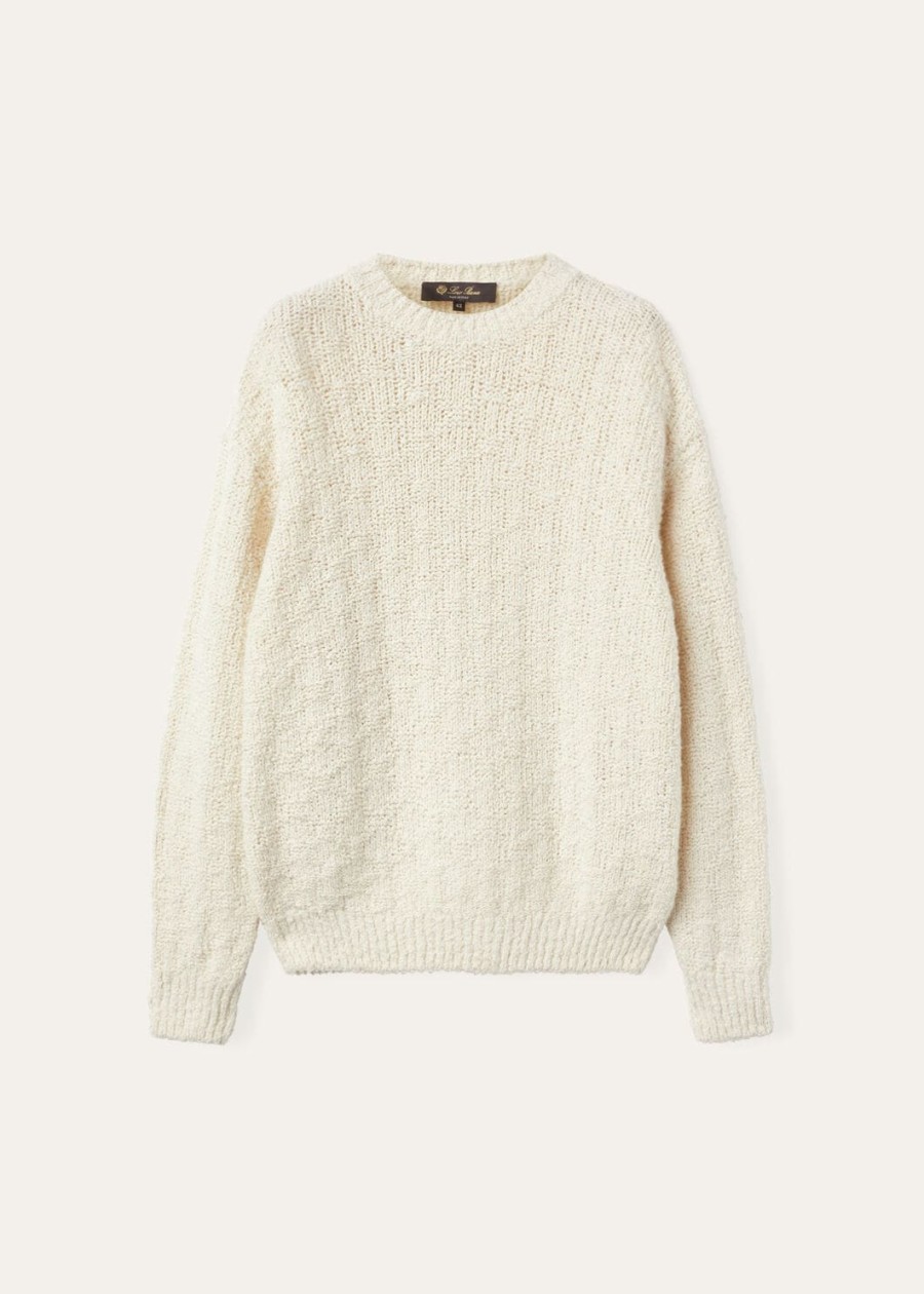 folecchio crewneck nougat silk cashmere