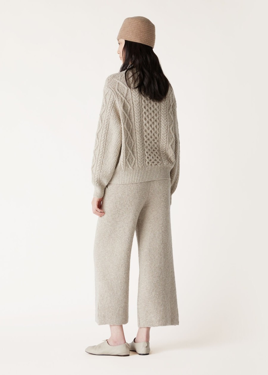 valduggia crewneck cashmere garden sand