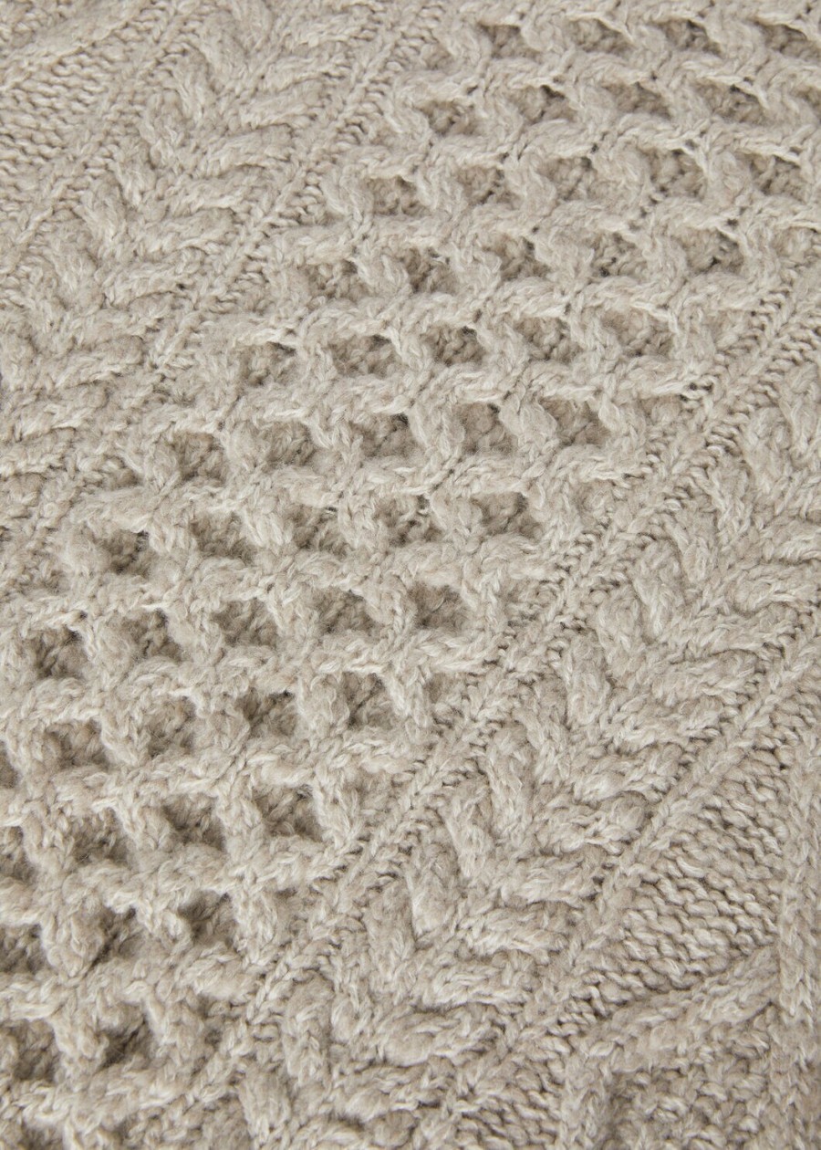 valduggia crewneck cashmere garden sand