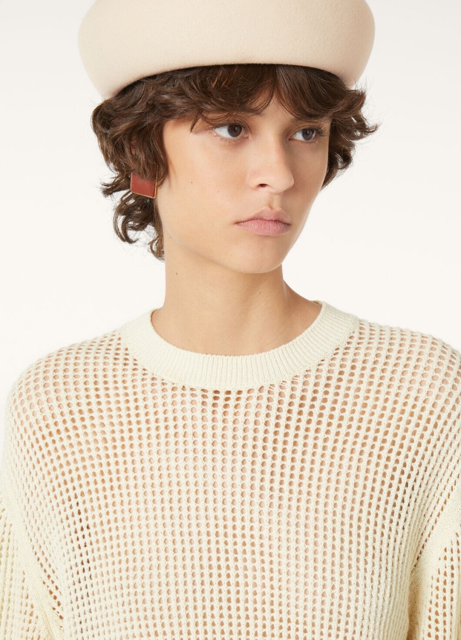 lenno crewneck cashmere nougat