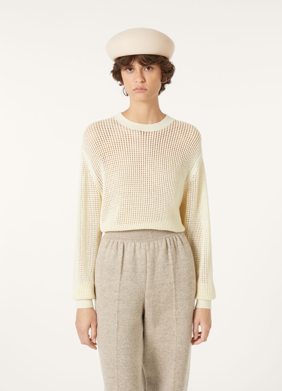 lenno crewneck cashmere nougat