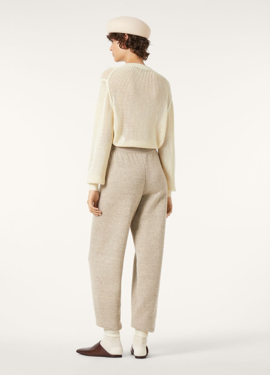 lenno crewneck cashmere nougat