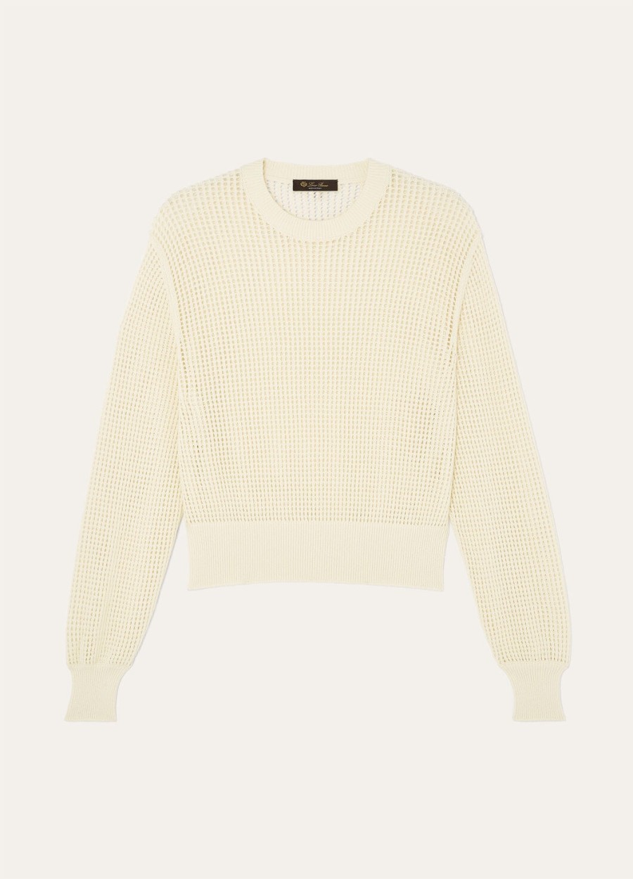 lenno crewneck cashmere nougat