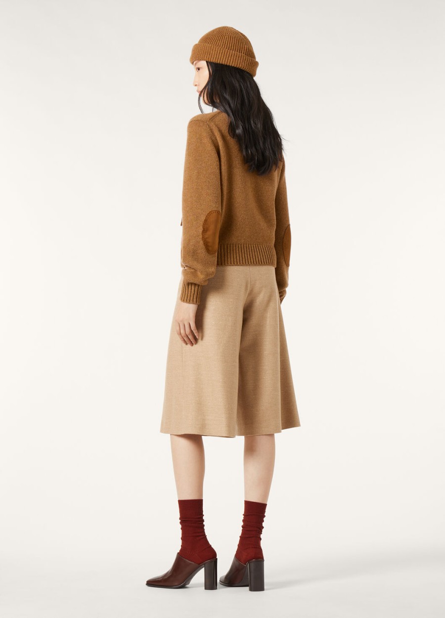 kurtka bomber parksville baby cashmere camel oasis melange