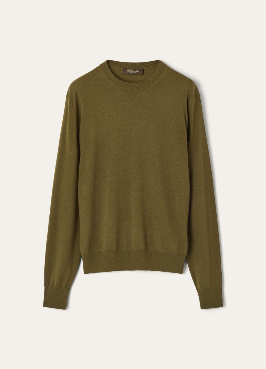 royal lightness crewneck z nadrukiem fern meadow