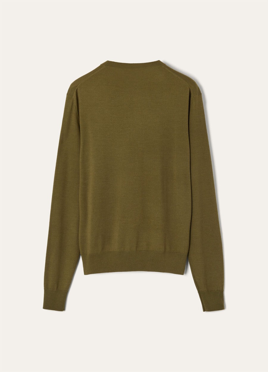 royal lightness crewneck z nadrukiem fern meadow