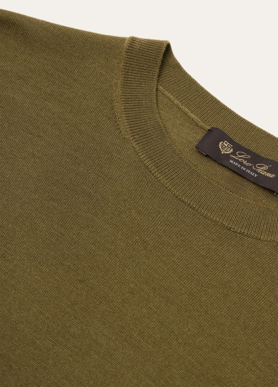 royal lightness crewneck z nadrukiem fern meadow