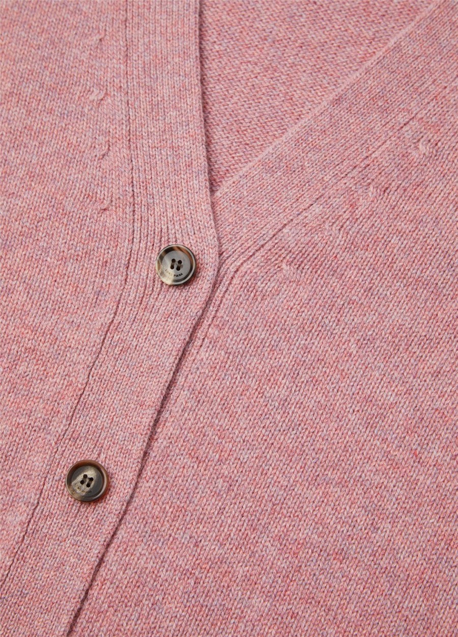 kardigan parksville baby cashmere purple chips melange