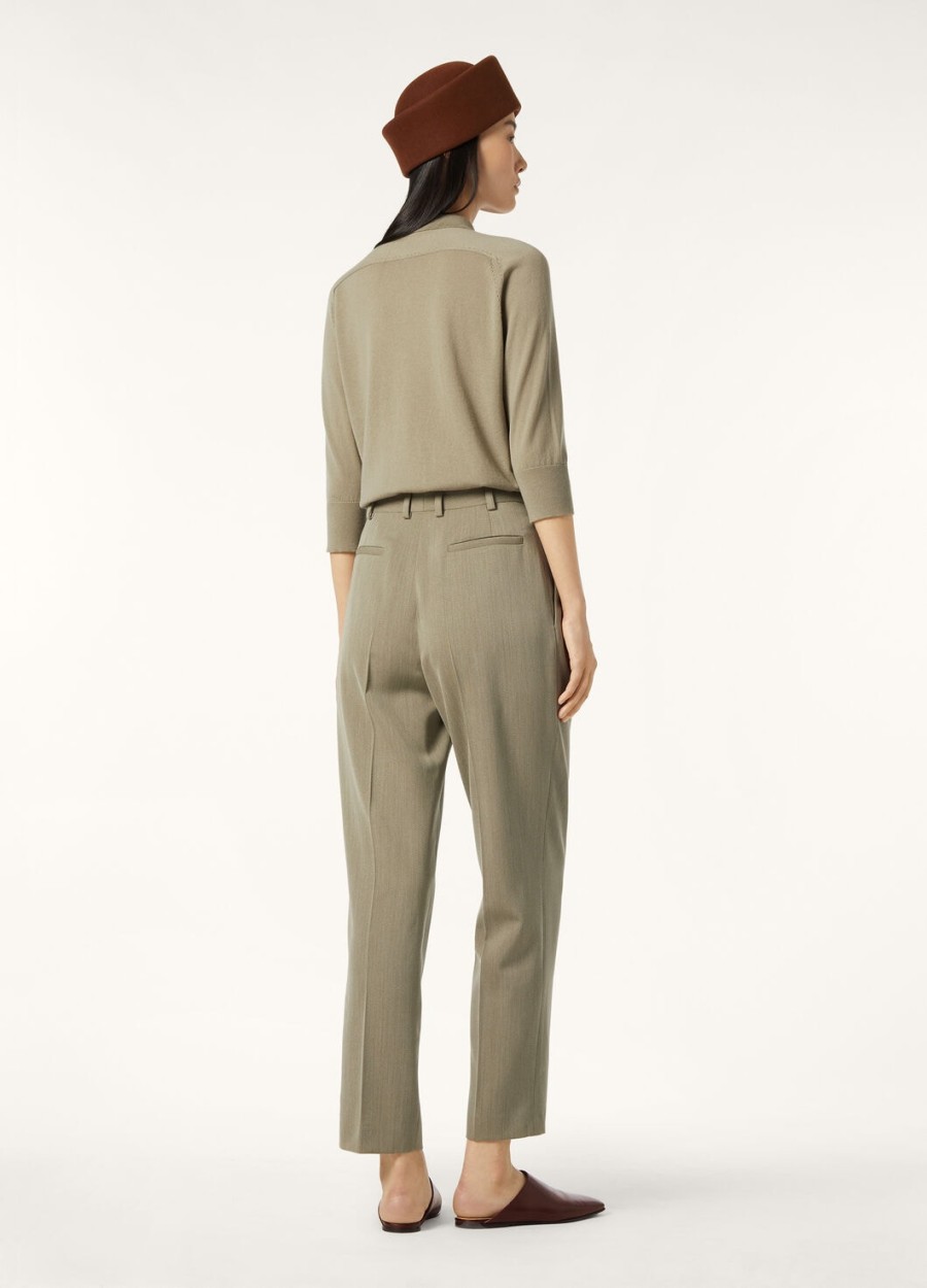 koszulka polo neo piuma cashmere dried taragon