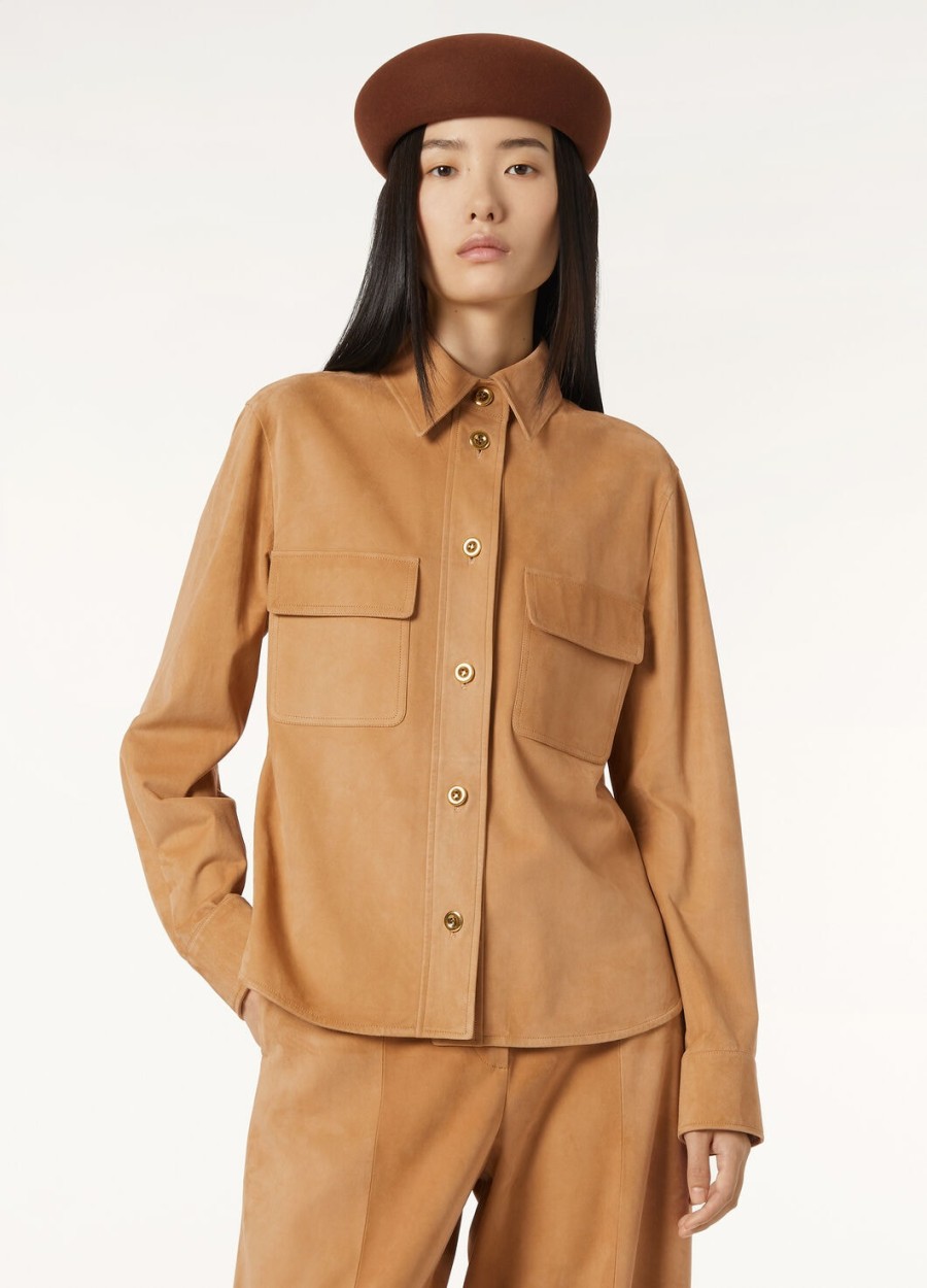 koszula yannis kidskin caramel toffee