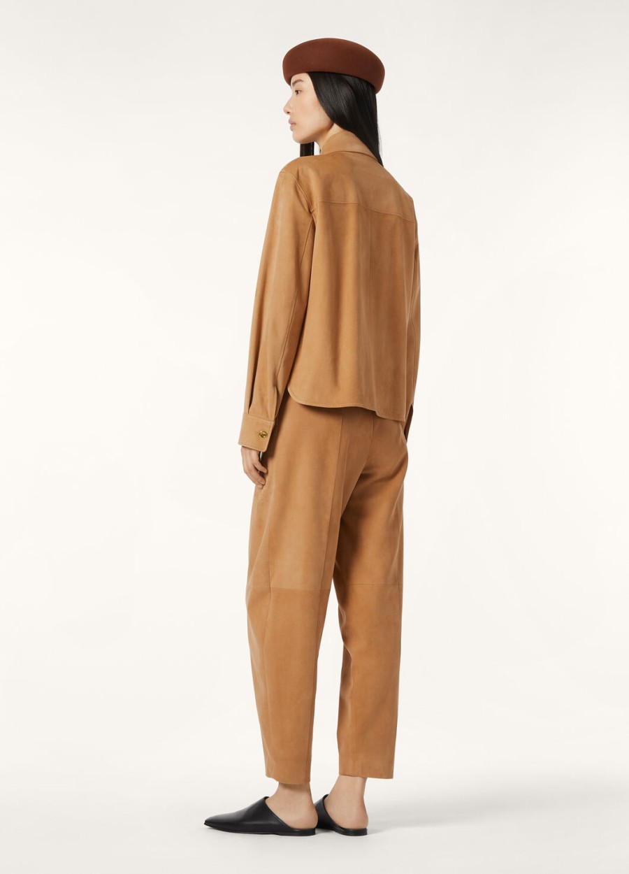 koszula yannis kidskin caramel toffee