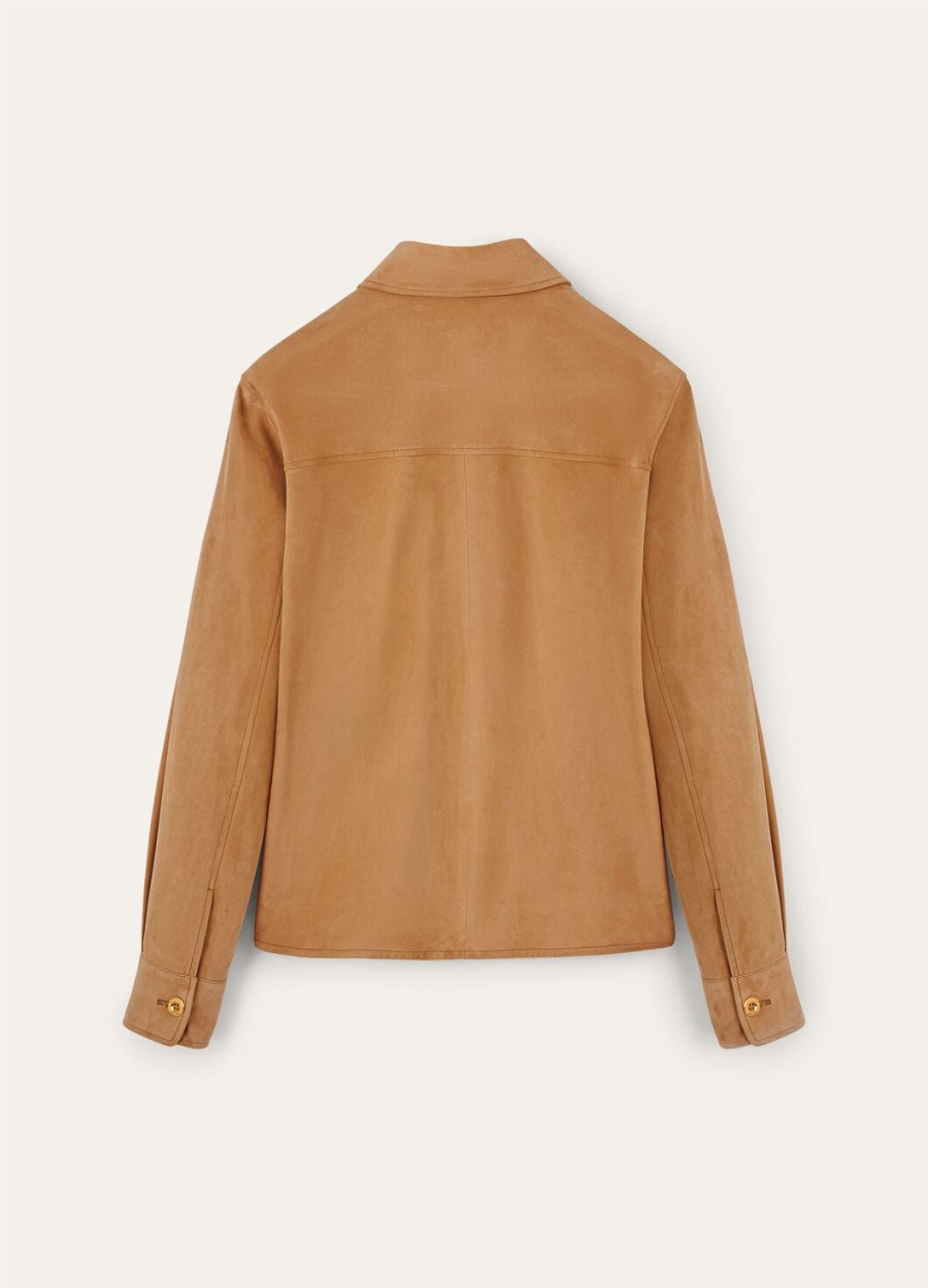 koszula yannis kidskin caramel toffee