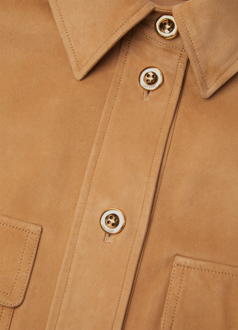 koszula yannis kidskin caramel toffee