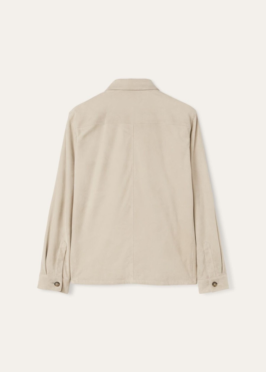 loro piana overshirt kidskin desert dunes