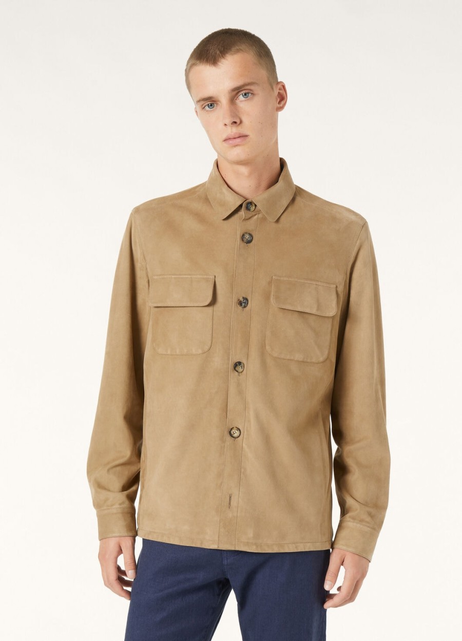 loro piana overshirt kidskin cyprus