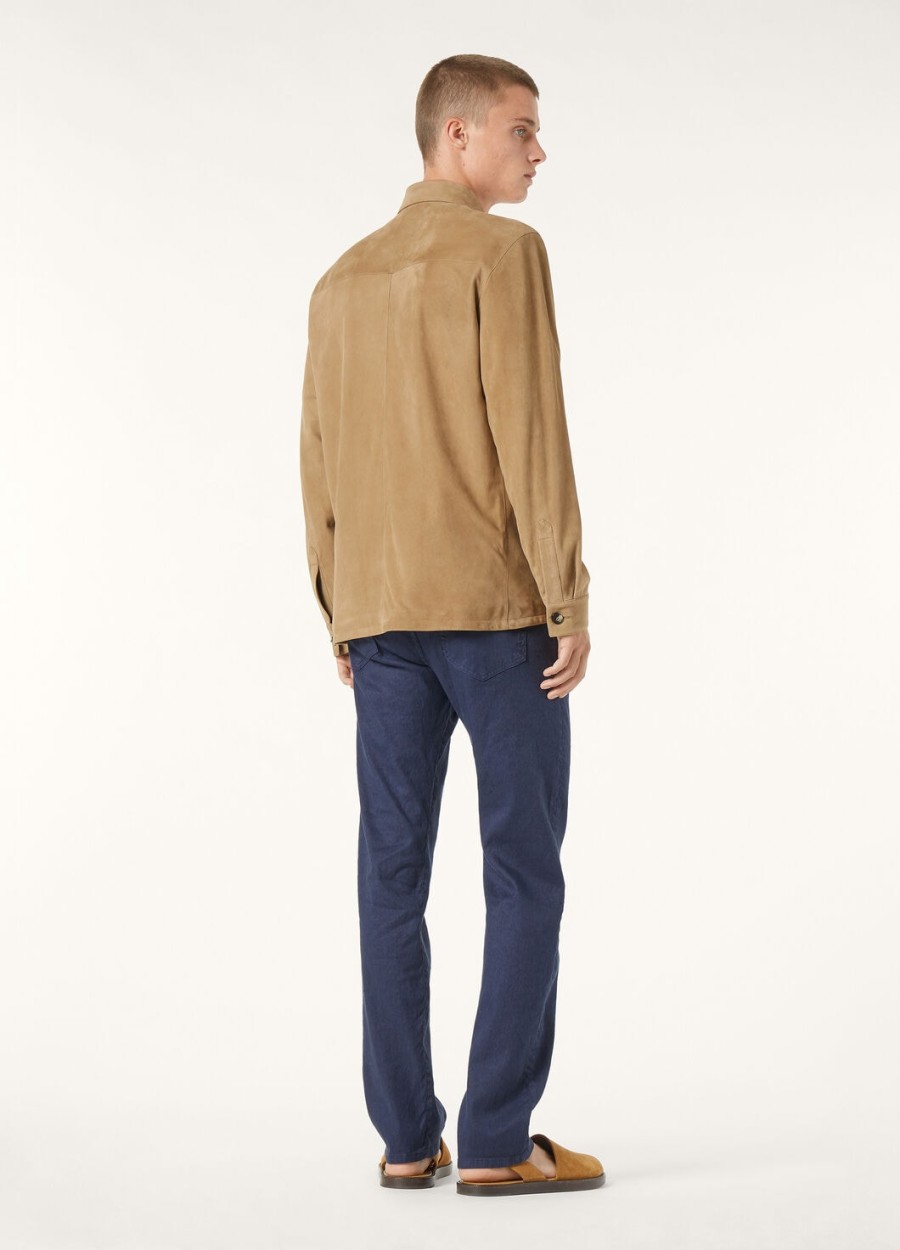 loro piana overshirt kidskin cyprus