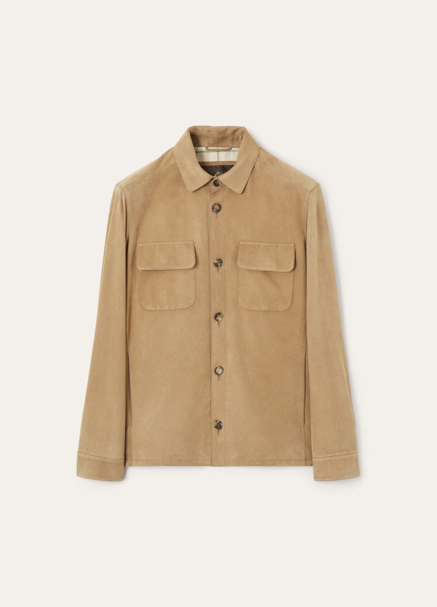 loro piana overshirt kidskin cyprus