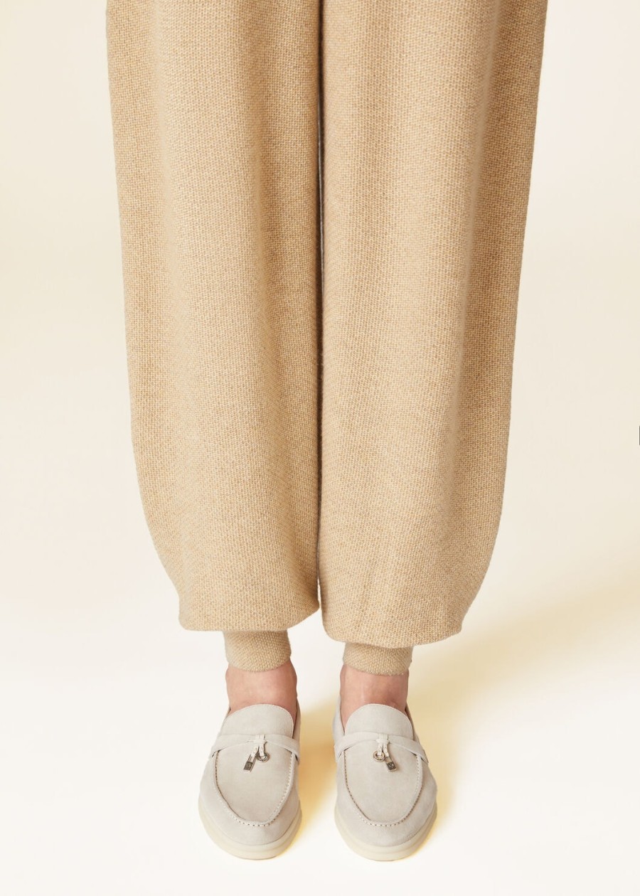 mokasyny summer charms walk loafer suede powder pearl