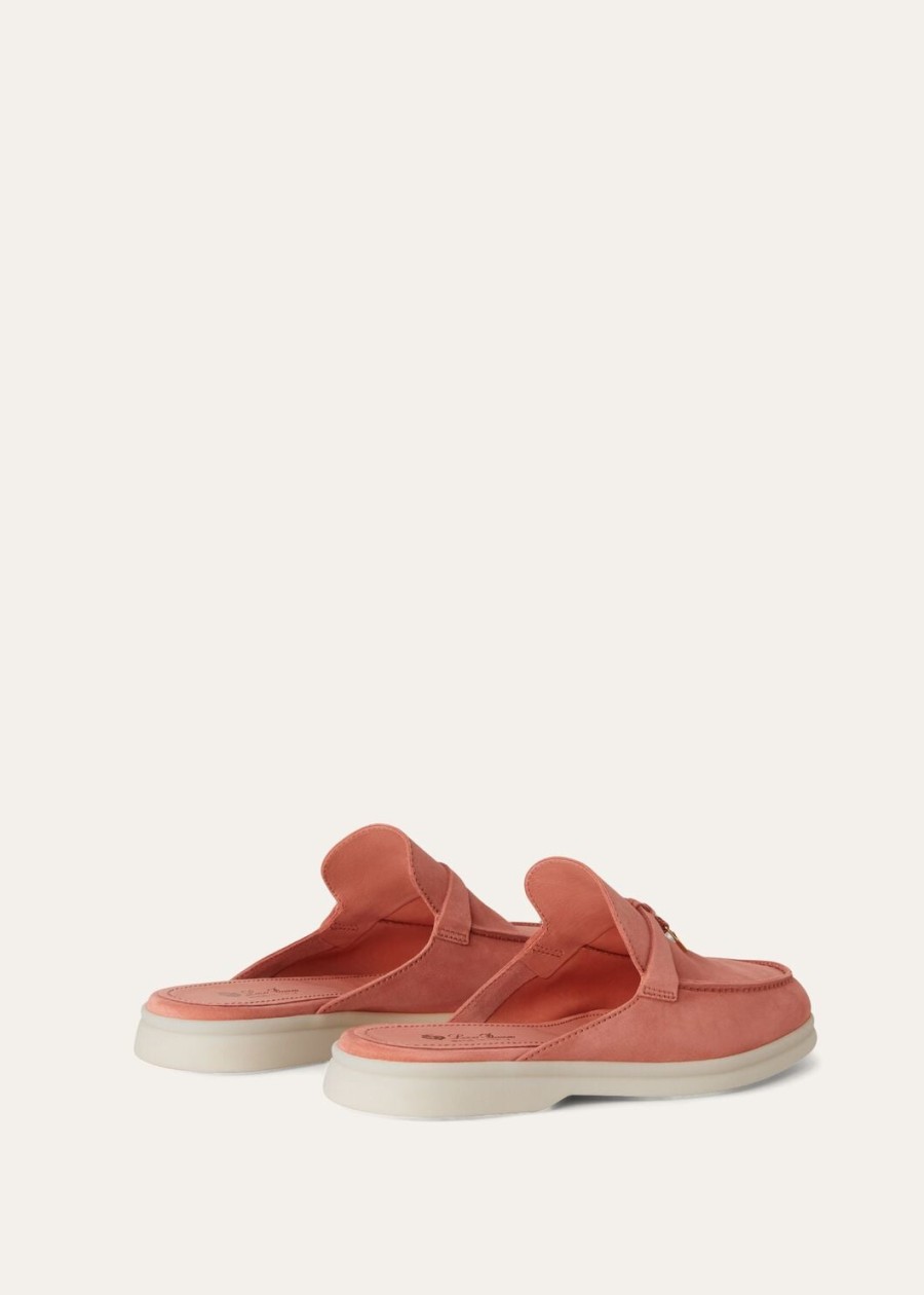 babouche charms walk loafer zamszowe mokasyny kozie sorbet różowy