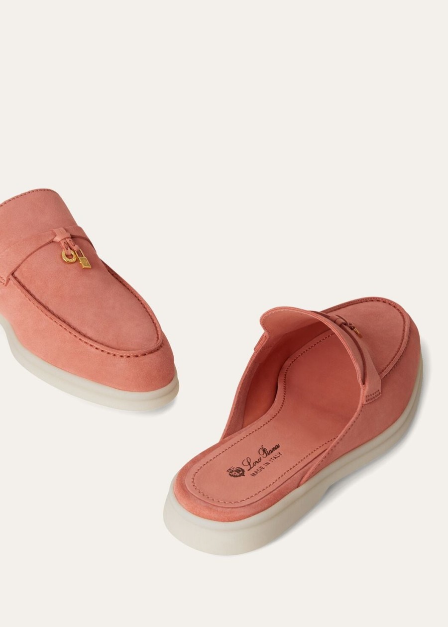 babouche charms walk loafer zamszowe mokasyny kozie sorbet różowy