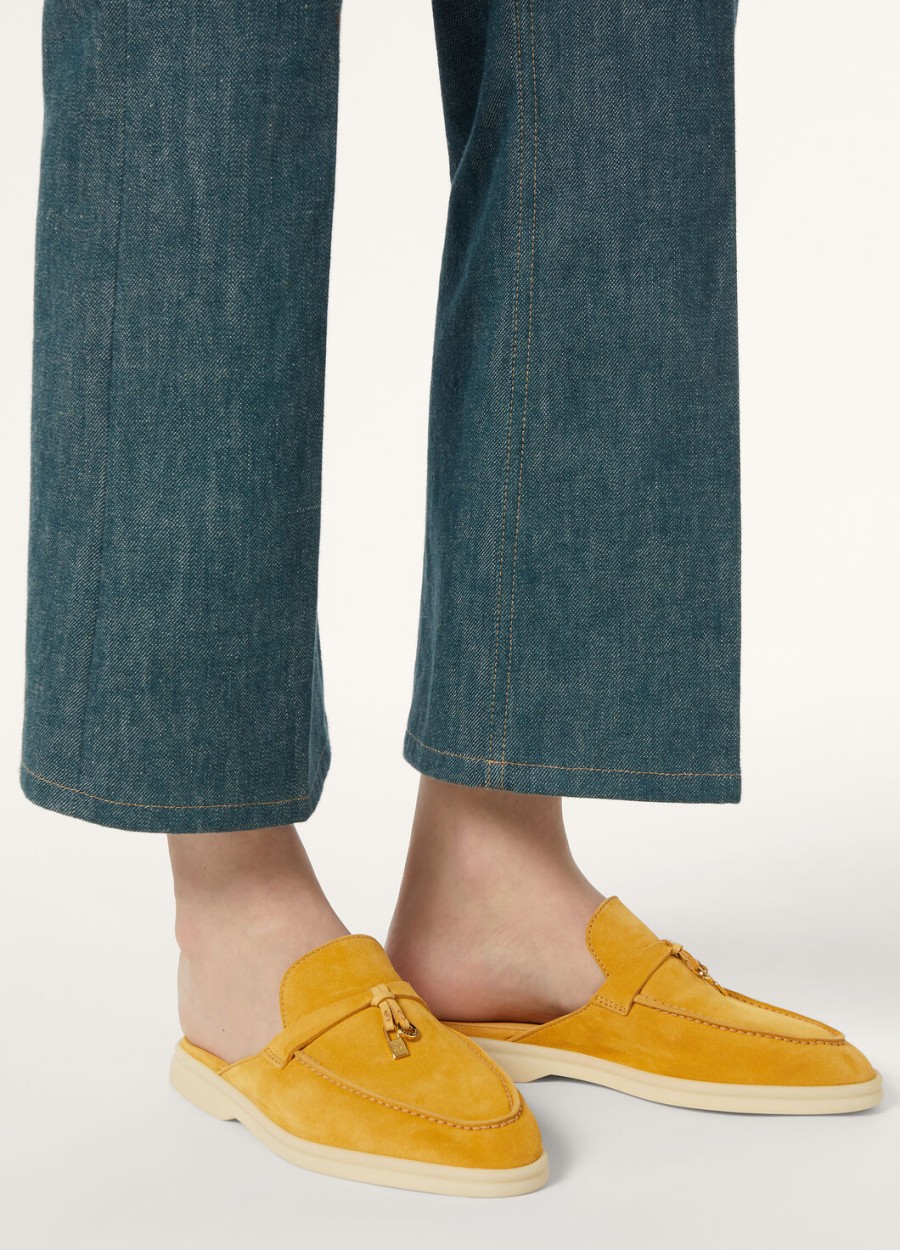babouche charms walk loafer zamszowy zamsz kozi z herbatą szafranową