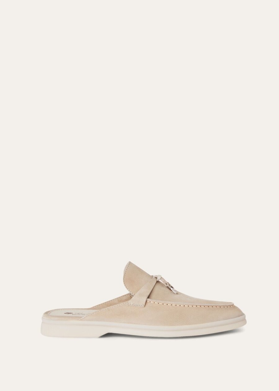 babouche charms walk loafer ze skóry zamszowej koziej