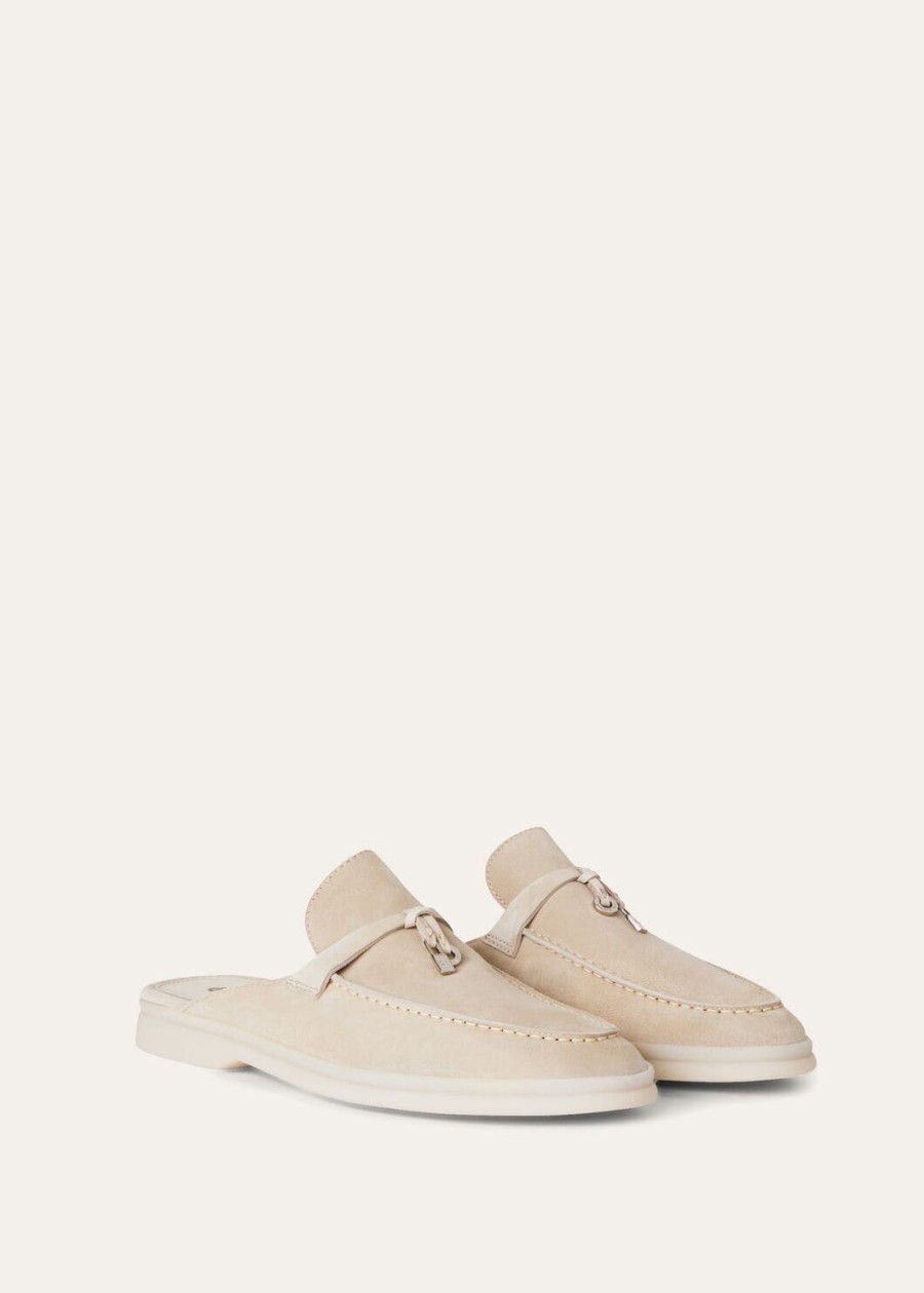 babouche charms walk loafer ze skóry zamszowej koziej
