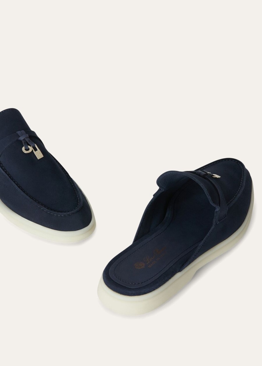 babouche charms walk loafer zamsz zamsz capra argo niebieski melange